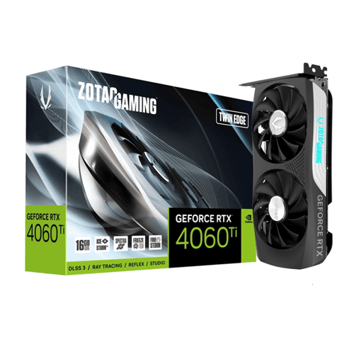 Zotac Gaming RTX 4060 Ti Twin Edge 16GB Graphics Card